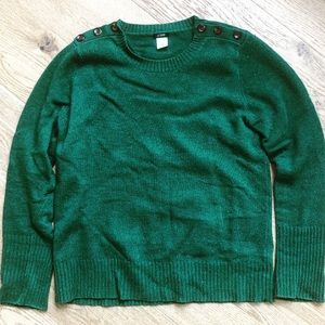 J. Crew Forest Green sweater